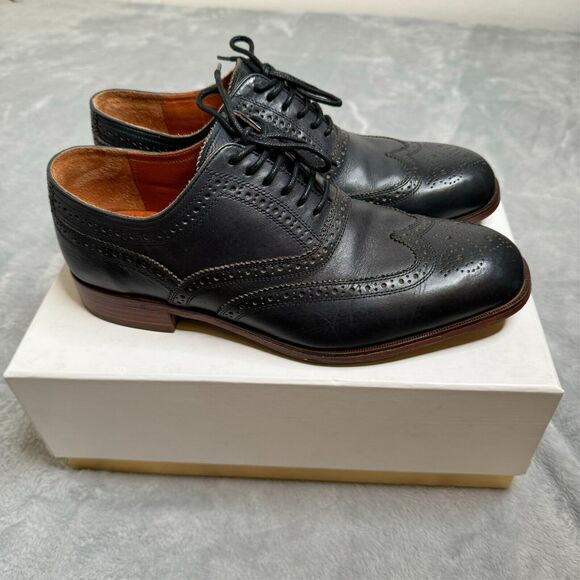 Florsheim by Duckie Brown Dress Shoes Mens Size 9.5 Blue Lace Oxford Workwear main image 12